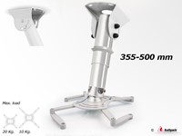 AudiPack Beamerbeugel QFIX-0500TG (Grijs)