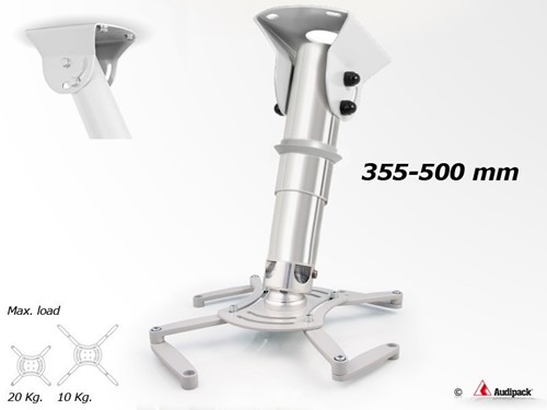 AudiPack Beamerbeugel QFIX-0500TG (Grijs)
