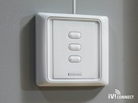 iVisions iViConnect Wandschakelaar met 10,0m (RJ12) kabel
