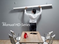 iVisions Manual HD Series projectieschermen