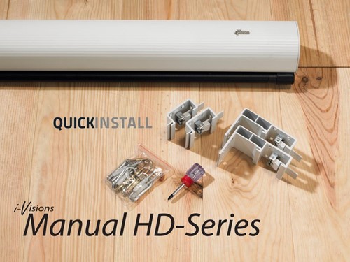 iVisions Manual HD Series projectiescherm kopen