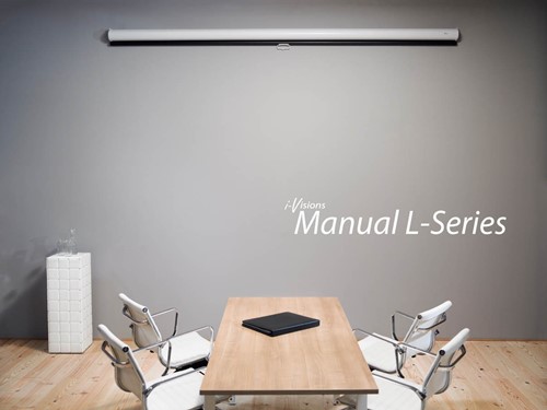 Manual L projectieschermen