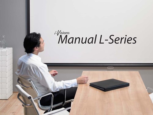 Manual L beamerschermen