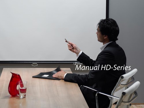 iVisions Manual Full HD projectiescherm