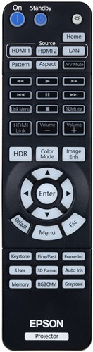 Epson EH-TW7000 Afstandsbediening