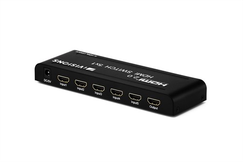 iVisions HDMI 4K Switch 5x1 USW510