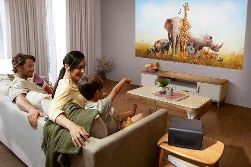 BenQ GP520 Scenario Woonkamer