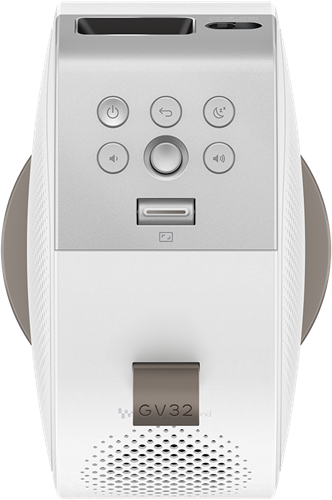 BenQ GV32 bovenaanzicht