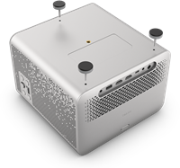 BenQ TK705STi onderzijde pootjes