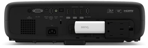 BenQ W4100i Achteraanzicht