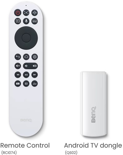 BenQ X500i Afstandsbediening