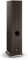 Dali Oberon 7 Dark Walnut Achteraanzicht schuin