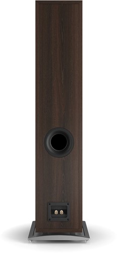 Dali Oberon 7 Dark Walnut achteraanzicht