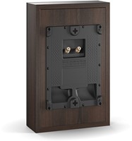 Dali Oberon On-Wall Dark Walnut Achteraanzicht schuin