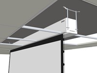 Electro In-Ceiling Series projectiescherm 300cm x 188cm (16:10)-2