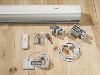 Meegeleverde QuickInstall beugels en accessoires ||