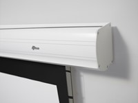 De aluminium behuizing van een ProHD+ Series projectiescherm ||