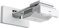 Epson EB-760Wi vooraanzicht rechts met beugel