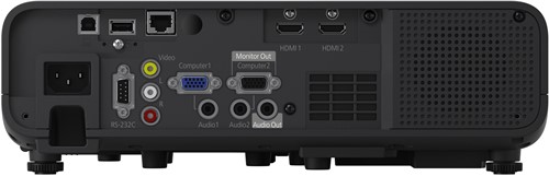 Epson EB-L265F Achteraanzicht aansluitingen