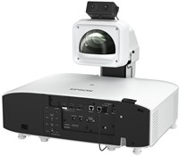 Epson EB-PQ2008W Achteraanzicht met UST lens