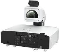 Epson EB-PQ2010W Achteraanzicht met UST lens