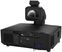 Epson EB-PQ2216B Achteraanzicht met UST lens