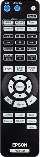 Epson EH-LS9000 afstandsbediening