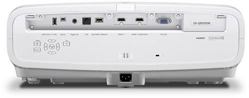 Epson Pro Cinema EH-QB1000W achterkant aansluitingen