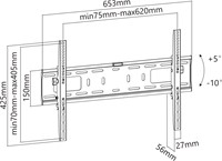 iVisions D42-46DT Technische tekening