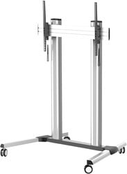 iVisions LFD Heavy Duty Pro Floor Trolley DL02-610TW voor displays tot 100"