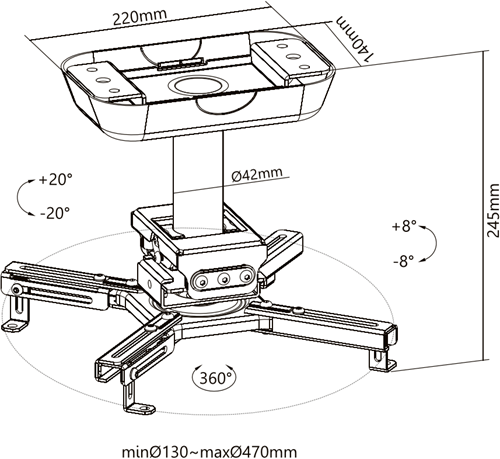 iVisions PB20S Bouwtekening