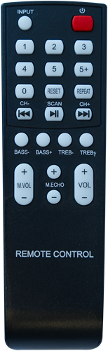 iVisions ProAudio AMP260 afstandsbediening