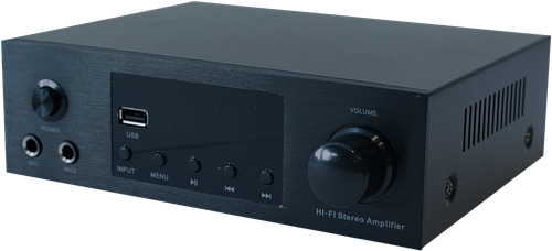 iVisions ProAudio AMP260 Mini-versterker (2x50W)