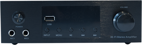iVisions ProAudio AMP260 vooraanzicht