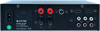 iVisions ProAudio AMP280 aansluitingen