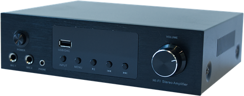 iVisions ProAudio AMP280 Versterker (2x120W)