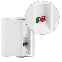 iVisions ProAudio HYF5 Audio set (wit) Speakeraansluiting passieve speaker