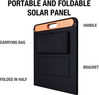 Jackery SolarSaga 100W Opgevouwen