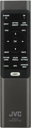 JVC DLA-NZ900 Afstandsbediening