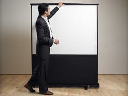 BusinessLite Series projectiescherm