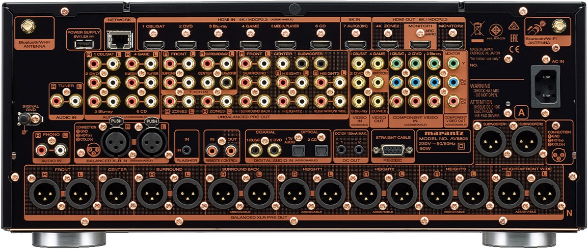 Evolueren Samuel stromen Marantz AV8805A AV voorversterker