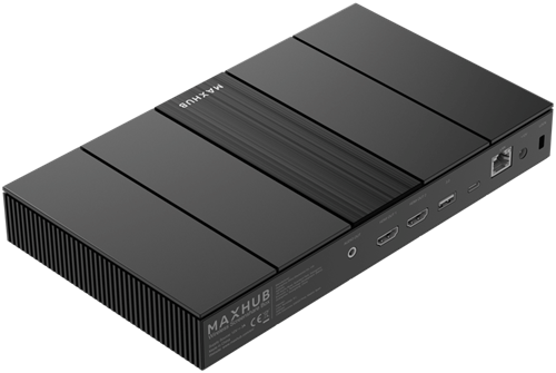 MAXHUB WB05 Screen Sharing Box achteraanzicht schuin