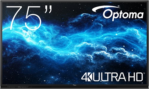 Optoma 3752RK 75 inch interactief 4K LED display