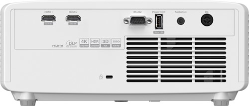 Optoma GT2000HDR Achteraanzicht aansluitingen