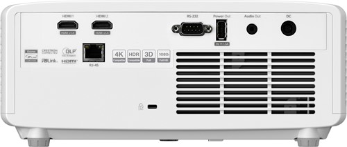 Optoma ZH420 Achteraanzicht