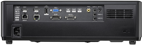Optoma ZU507TST Achteraanzicht