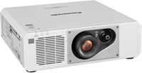 Panasonic PT-FRQ60 Vooraanzicht rechts - wit