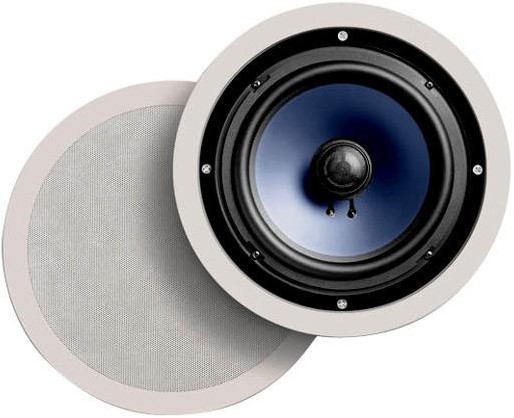 behalve voor Wordt erger Overtekenen Polk Audio RC80i plafond inbouw luidspreker paar (wit)