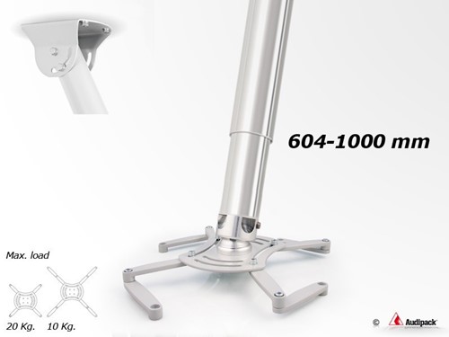 AudiPack Beamerbeugel QFIX-1000TG (Grijs)