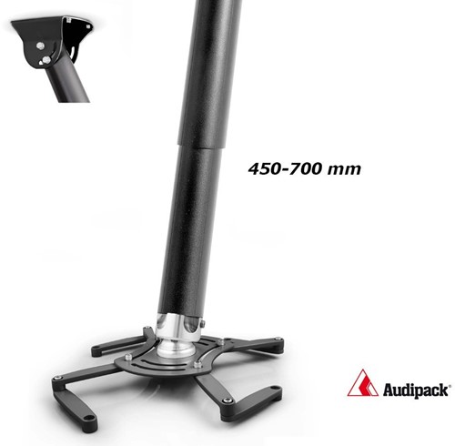 AudiPack Beamerbeugel QFIX-0700TB (Zwart)